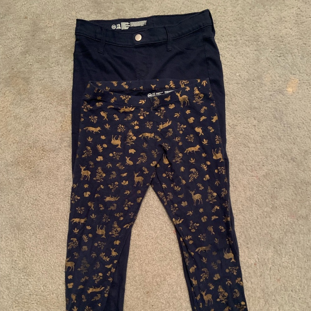 Wonder Nation Blue Leggings Bundle
